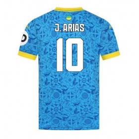 Pánské fotbalový oblečení Wolves Jhon Arias #10 Tretí košile 2025-26 Krátkým Rukávem